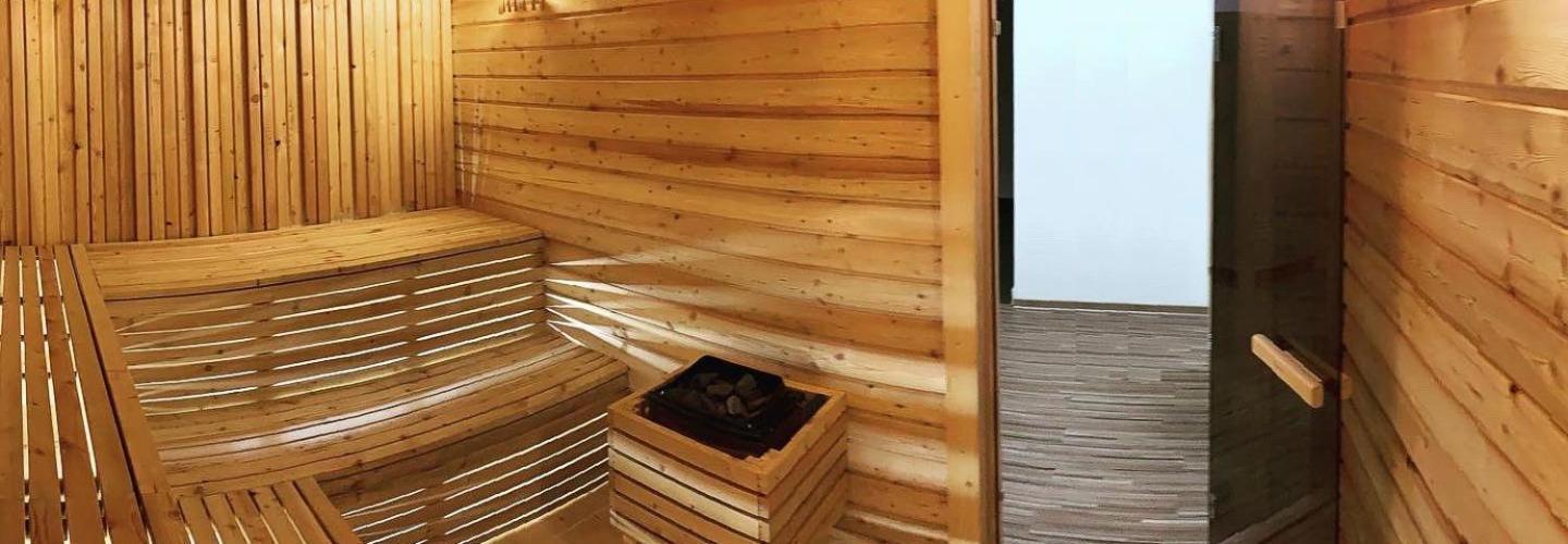 Hotel Zur Alten Stadtkellerei Λειψία Εξωτερικό φωτογραφία A modern sauna heater